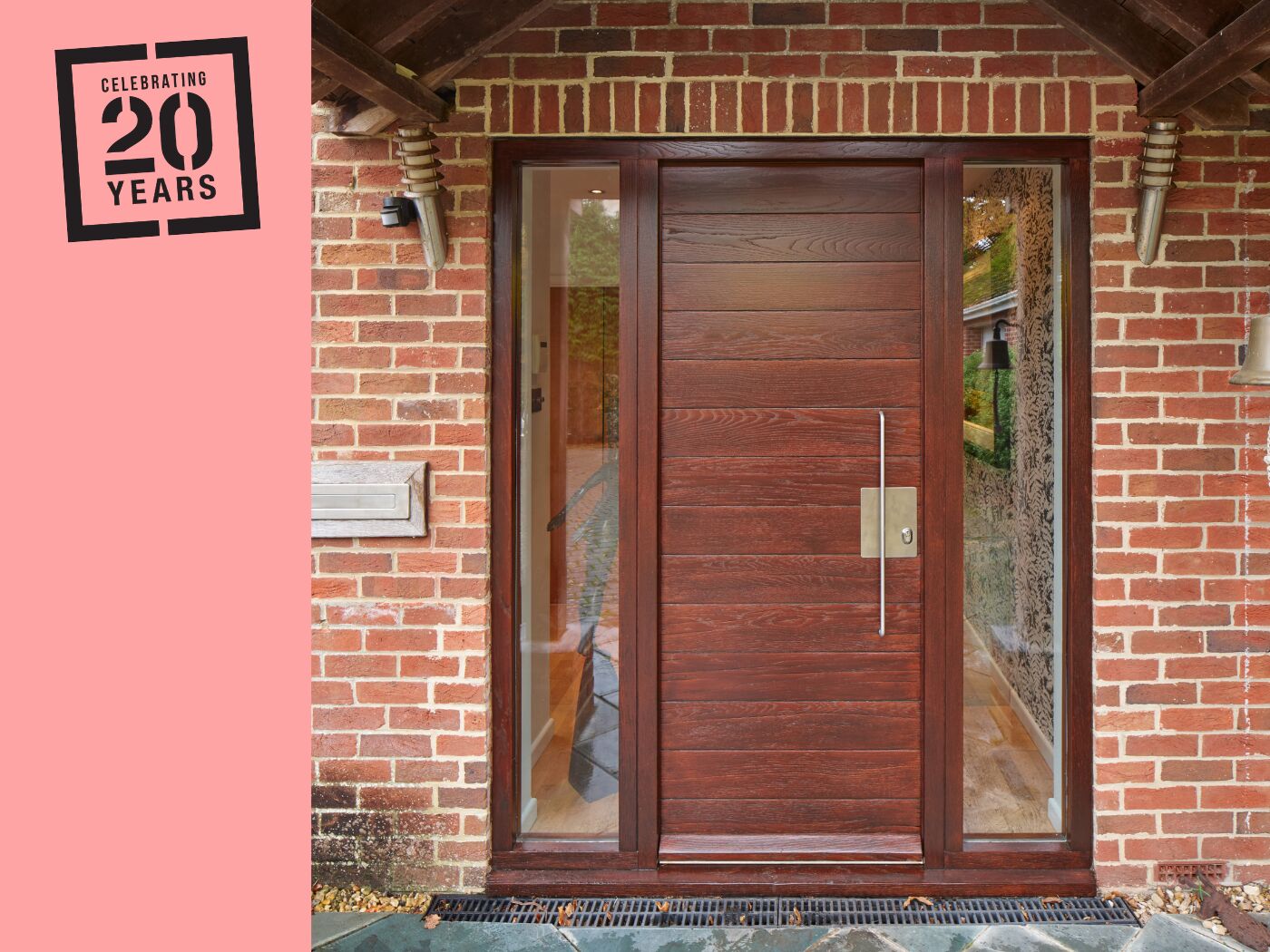 Urban Front's Parma door in oak finished with walnut oil (2005).