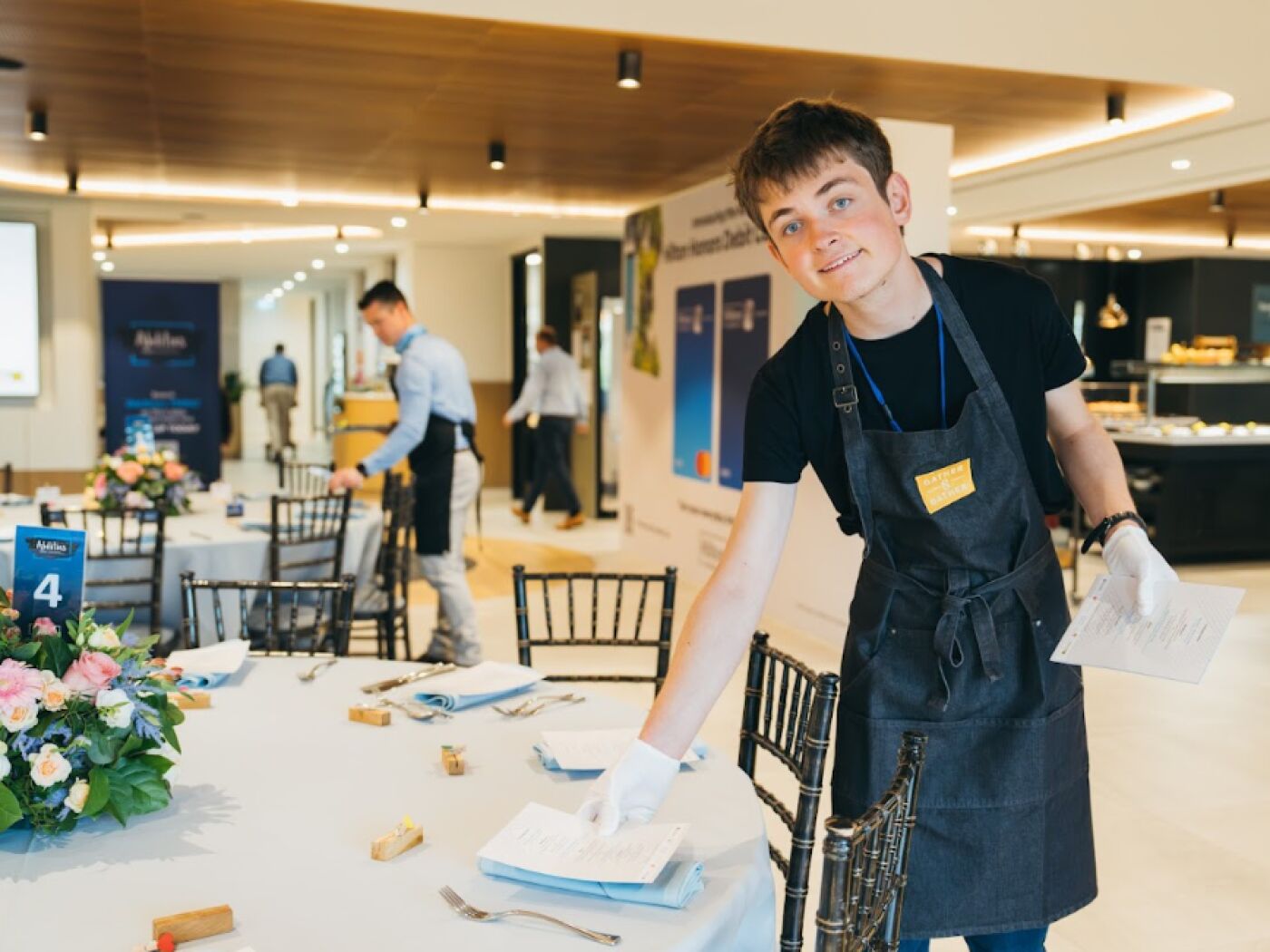 A Mission EmployAble trainee at work