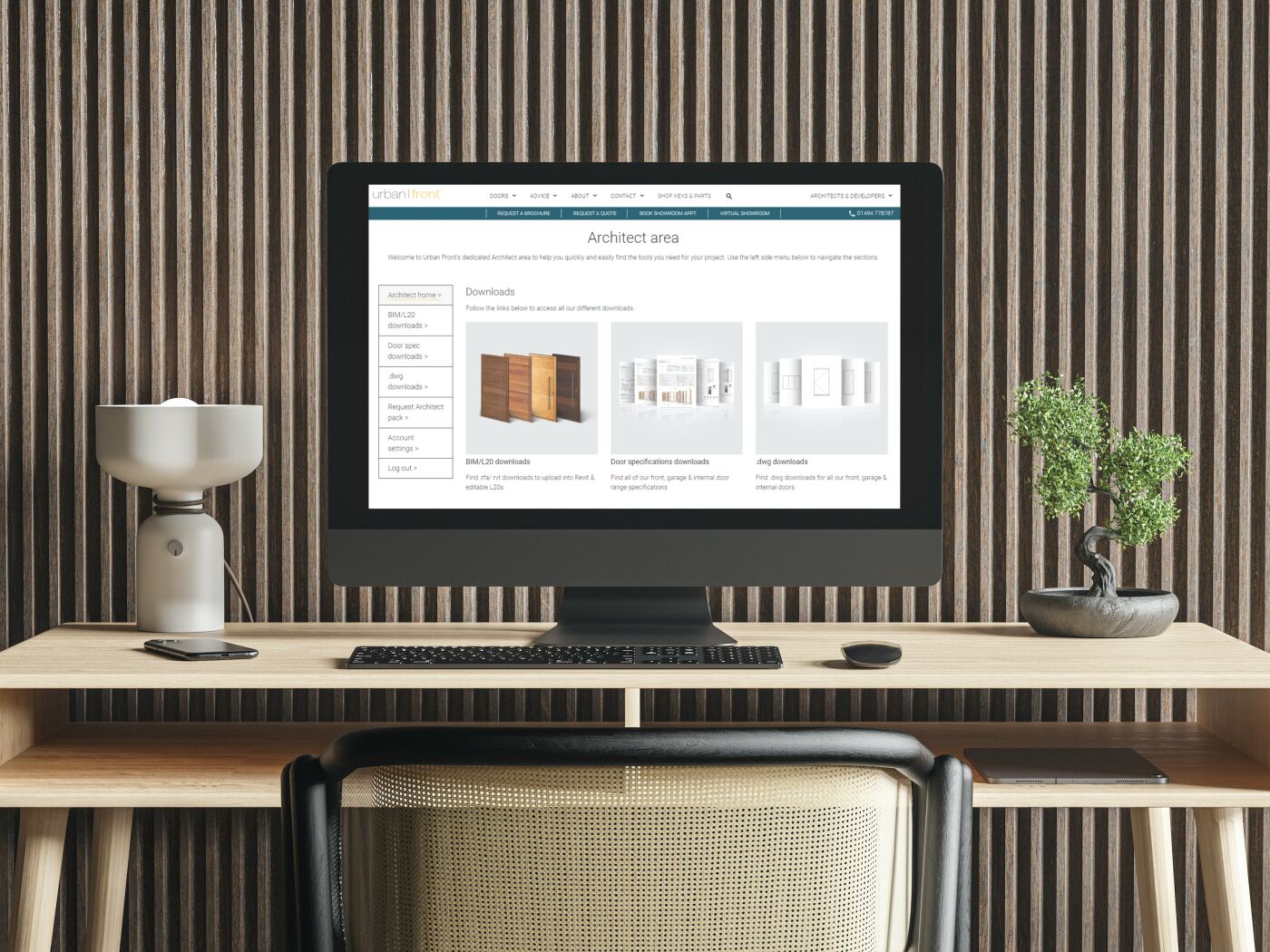 Register for access to our exclusive Architect area...
