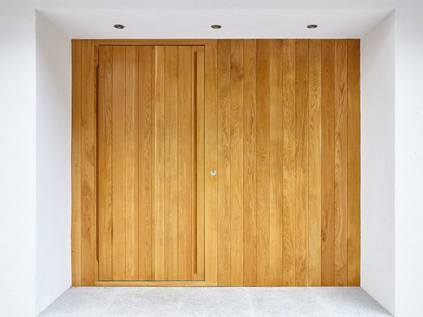 concealed handle for a minimalist look