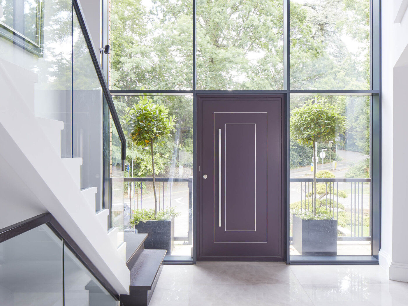 Doors can be fitted with existing sidelites