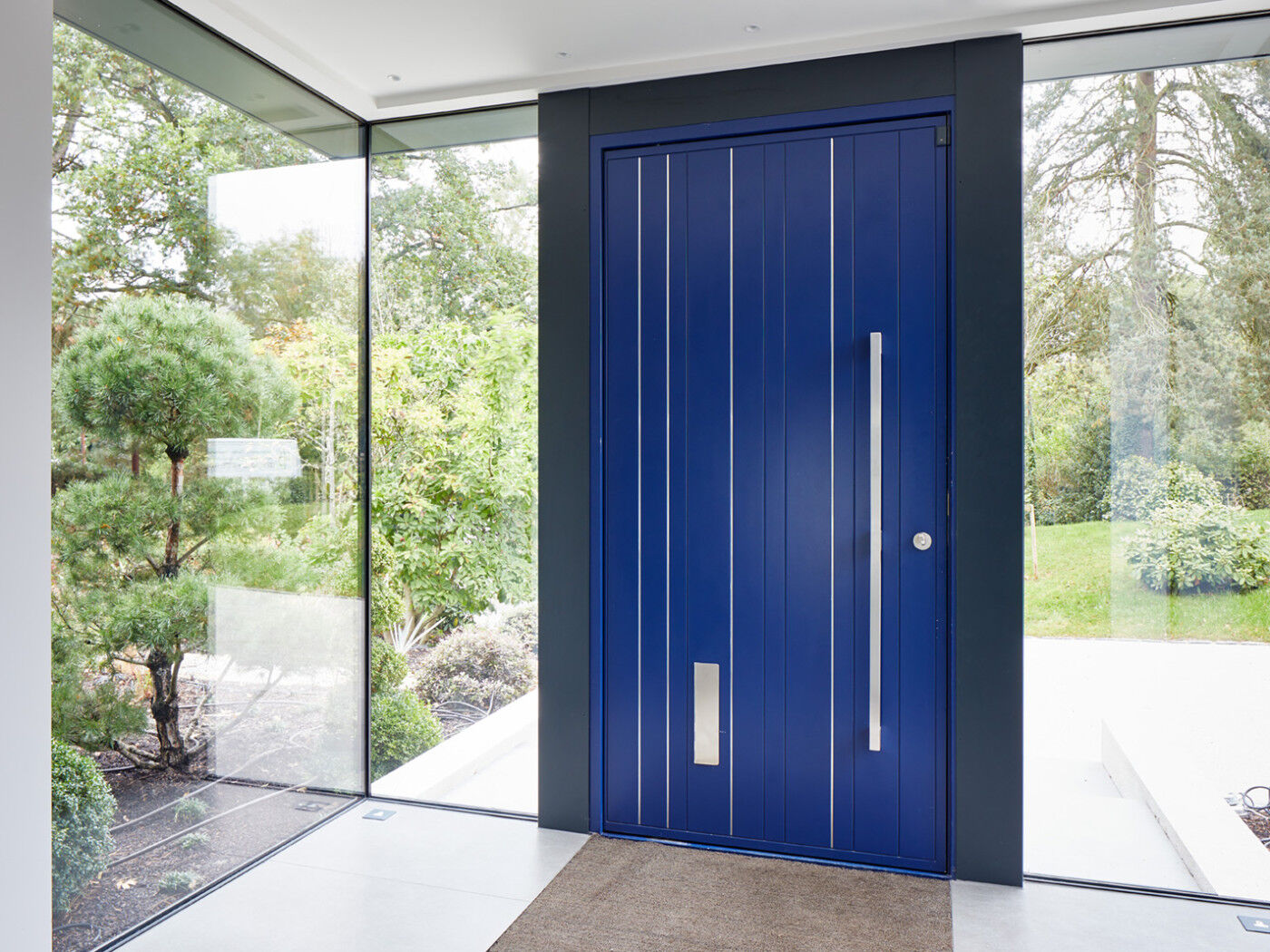 And we can't change the dimensions of the frame to fit the glazing, the frame has to be the right size to support the door