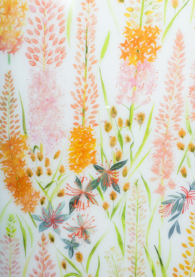 Emma Britton Rain Garden Glass Splashback 2