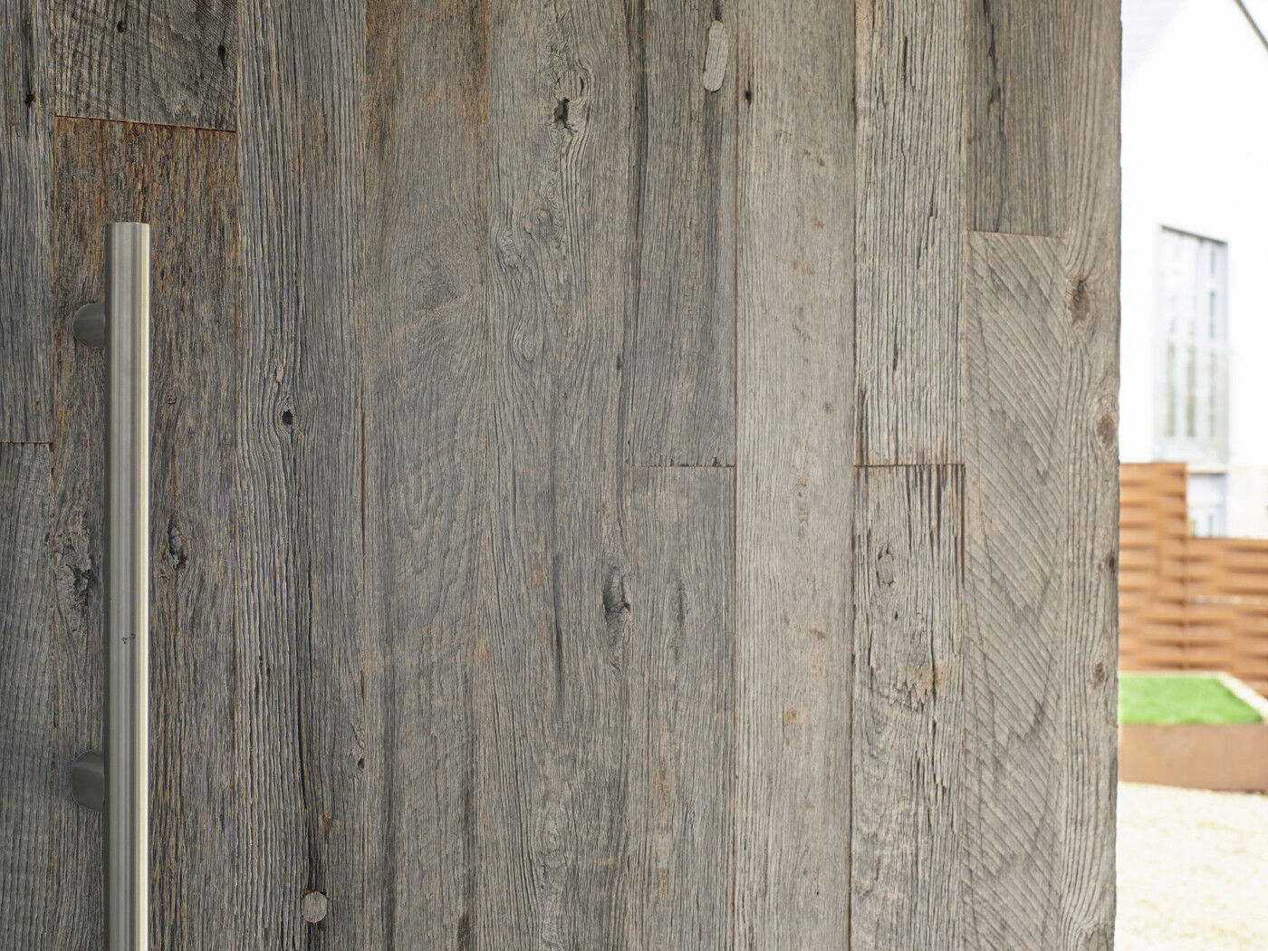 Like reclaimed wood used here in our "Barn" design