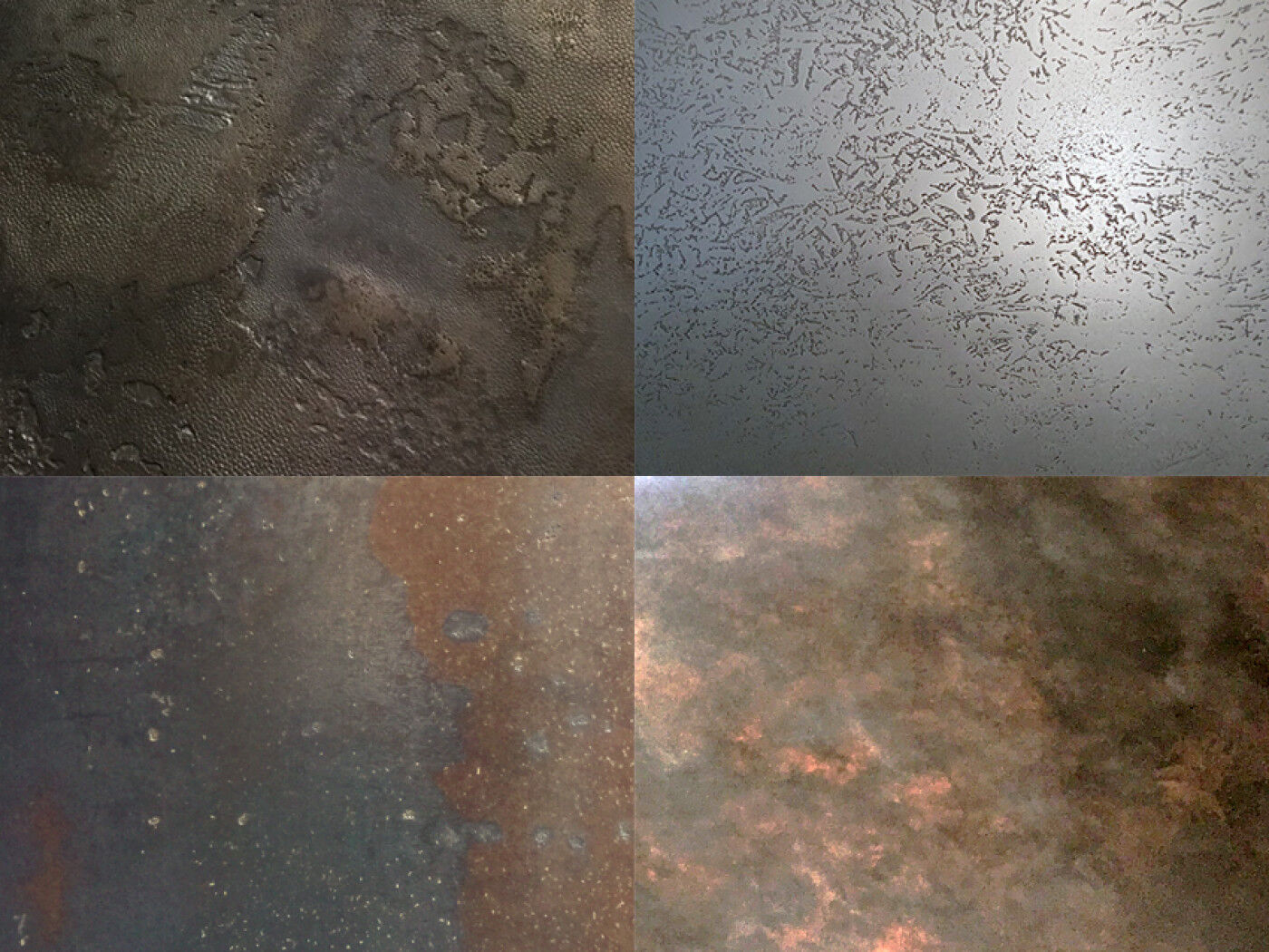 Metallic finish examples