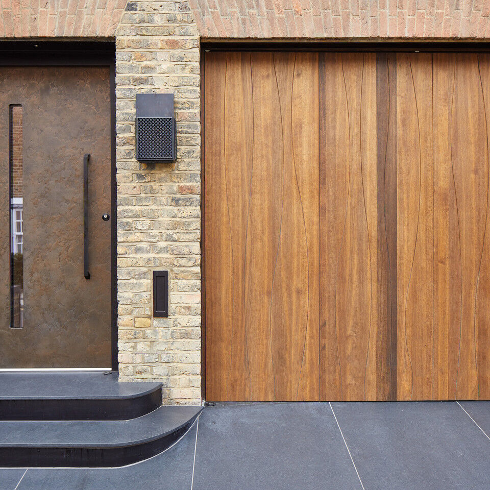 Example of letterplate in a the wall