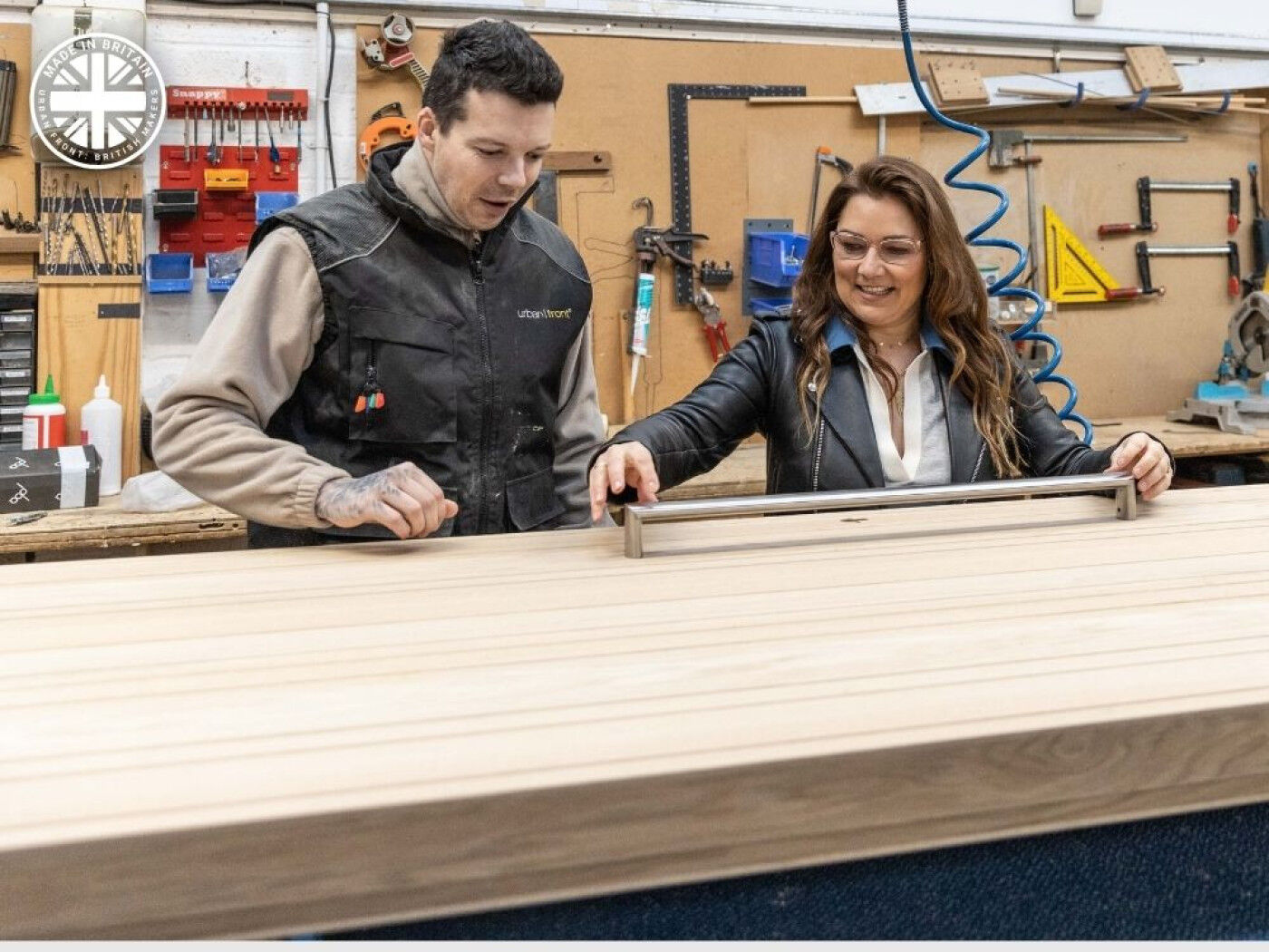 All our doors are handcrafted by experts in our Chesham showroom. 