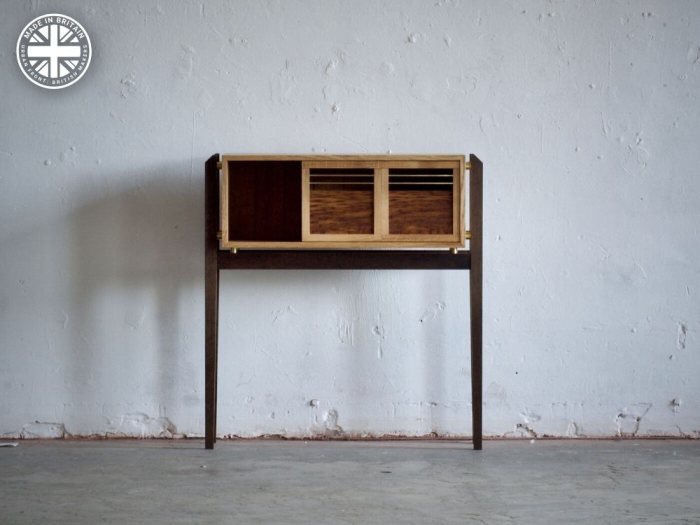 Sandy can trace the journey of his timber from woodland to client's home.