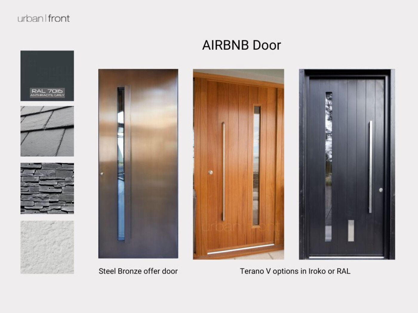 Additional door moodboard
