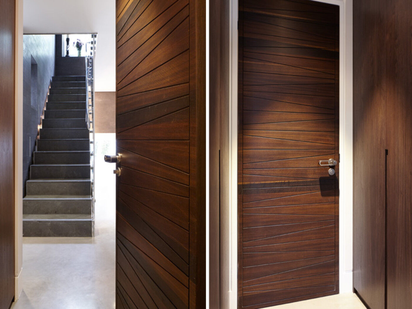 matching front and internal doors