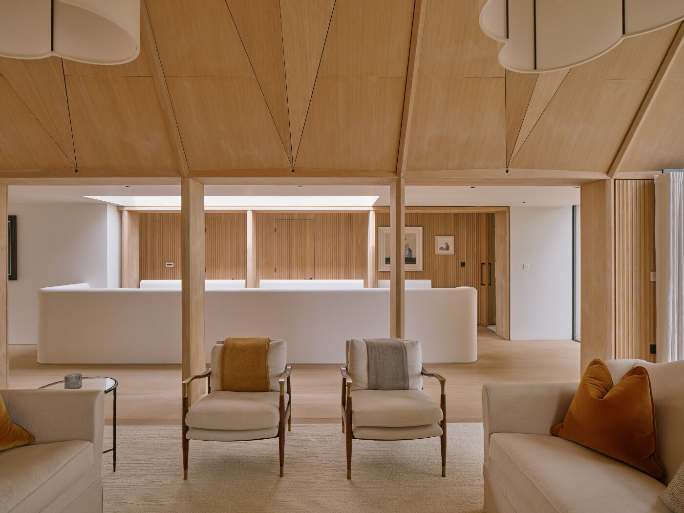 Landscape lounge area