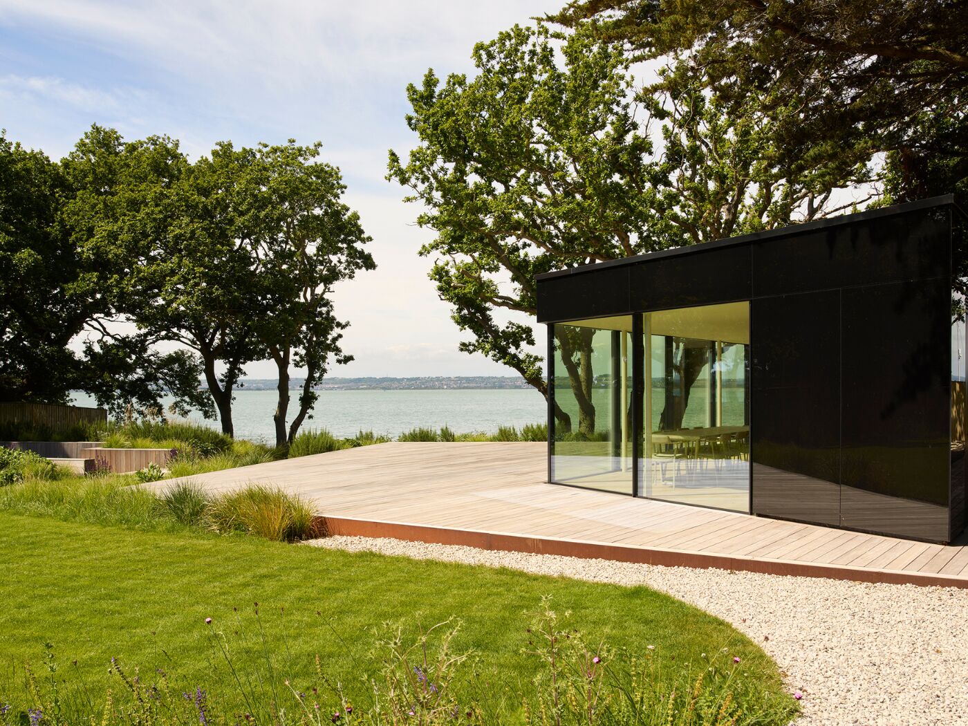 Landscape garden room water