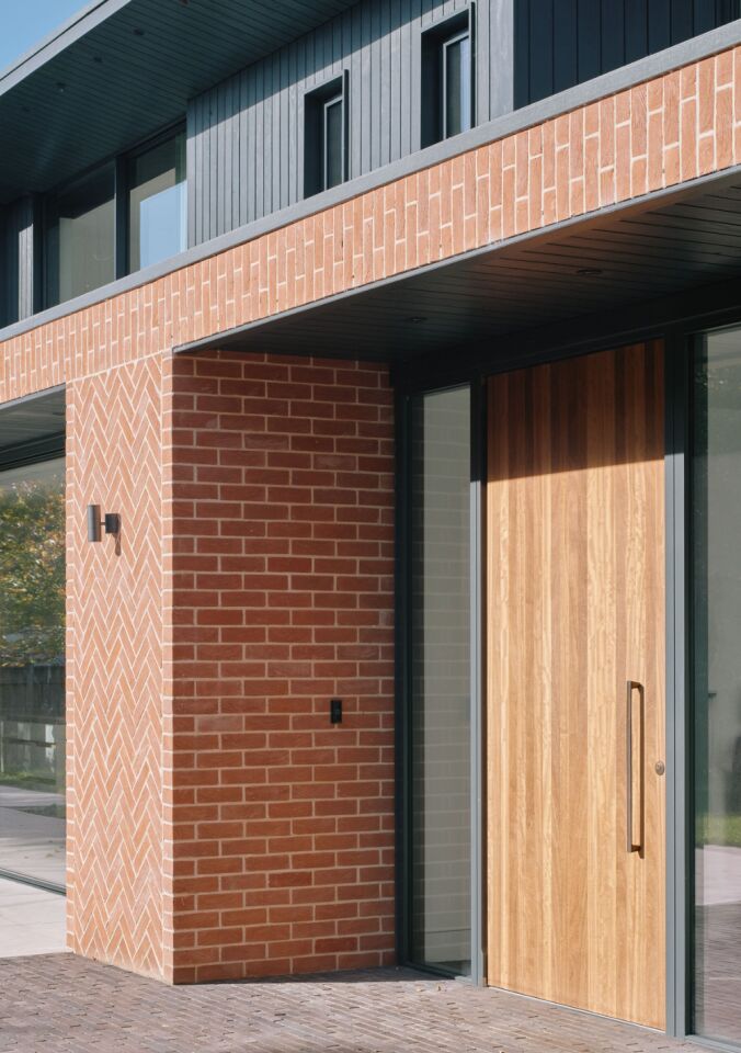 Portrait close up door