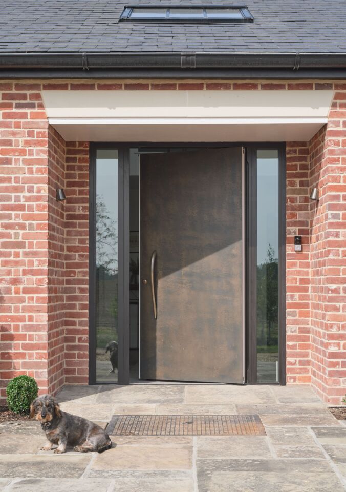 Portrait door close up Urban Front