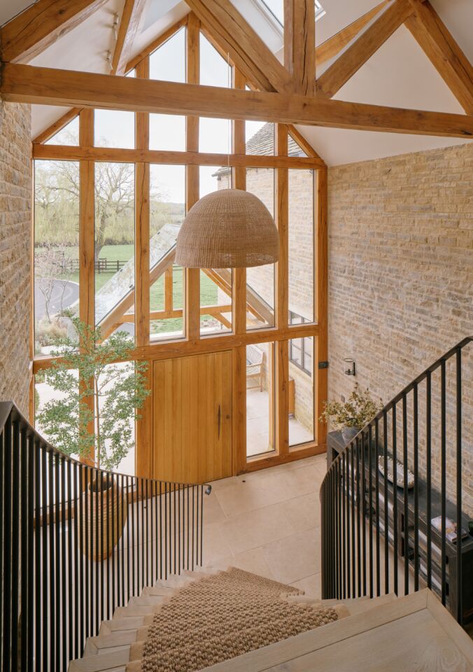 Portrait from top of stairs