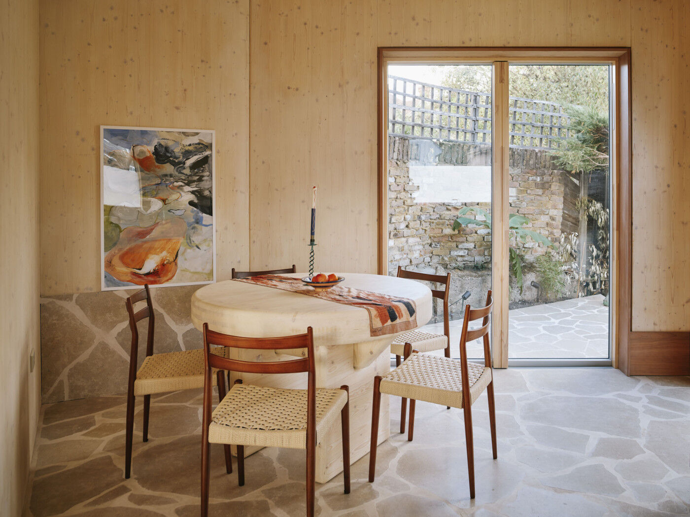 Landscape dining room