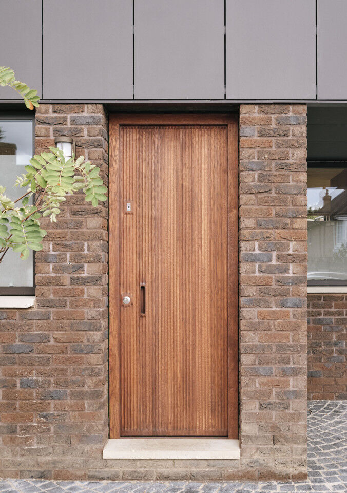 Portrait door closed external