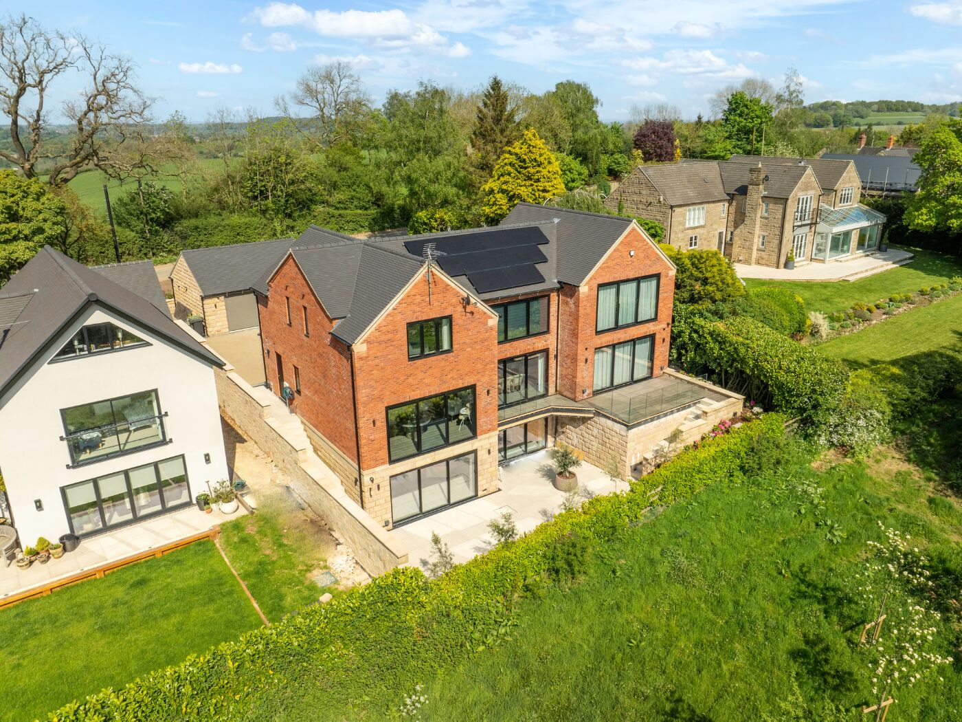 Overhead shot of back Casamia House Urban Front
