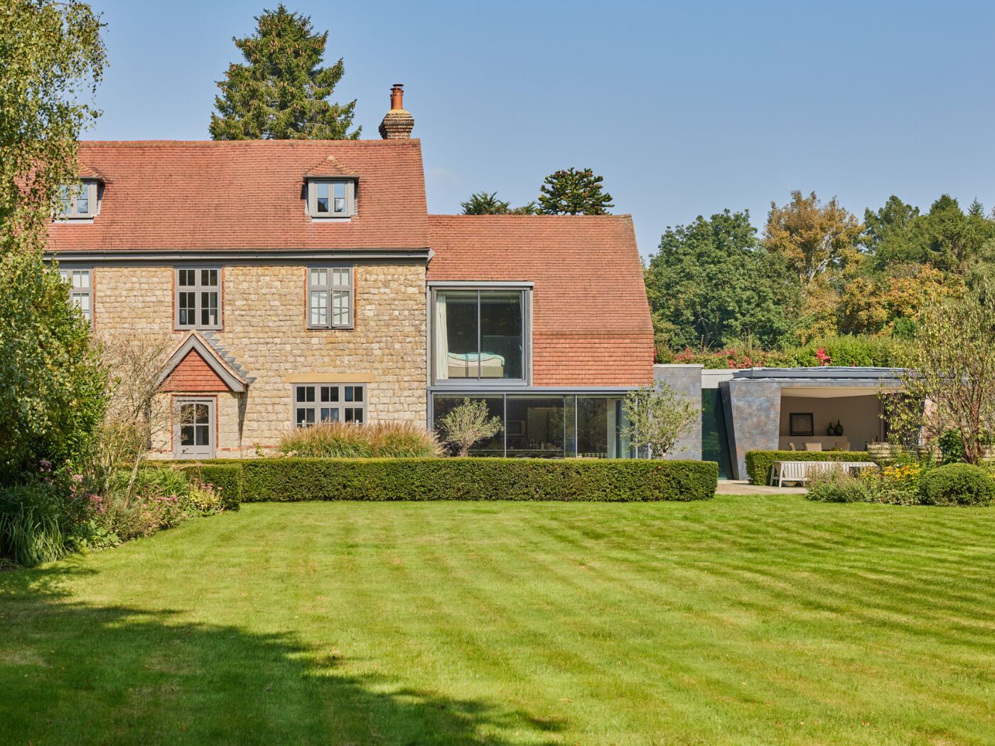 Back of Fir Tree House