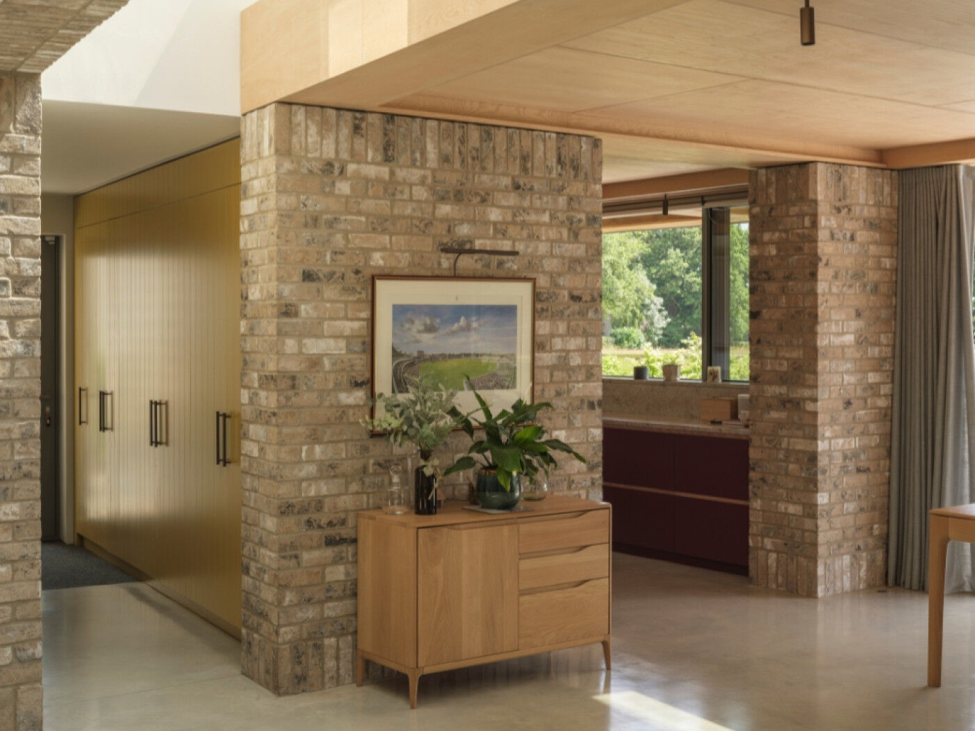 Long House Passive Oak Door 8