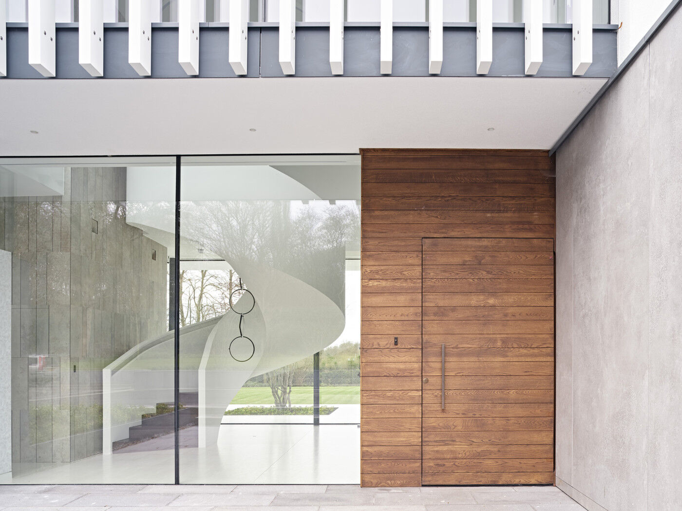 Orchard View case study parma pivot door external 2