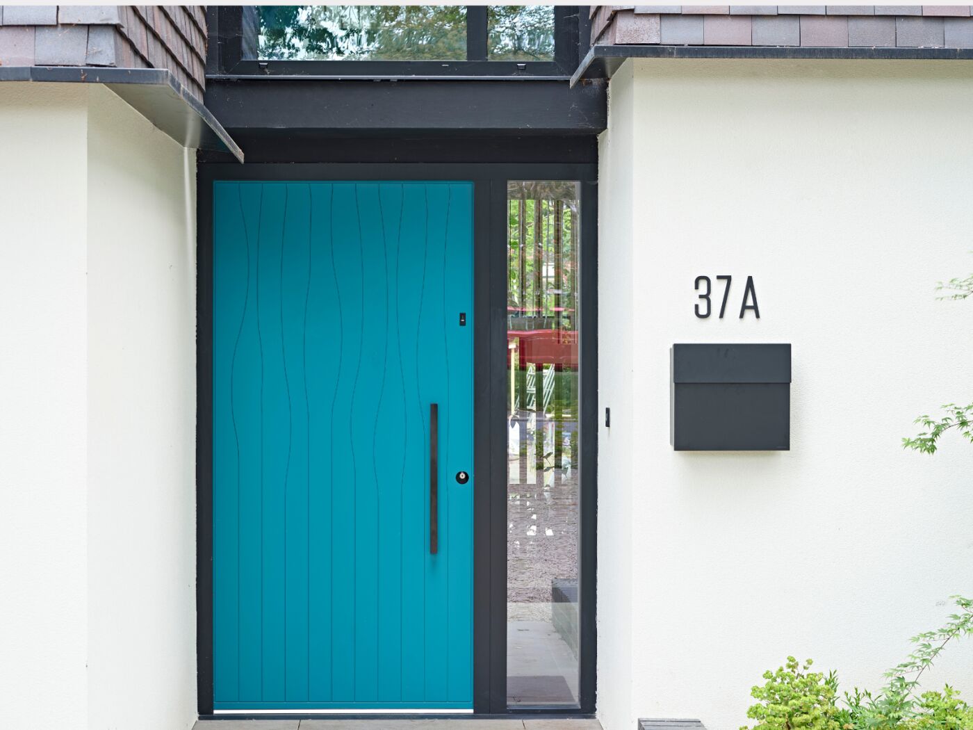 Teal Front door Urban Front 15