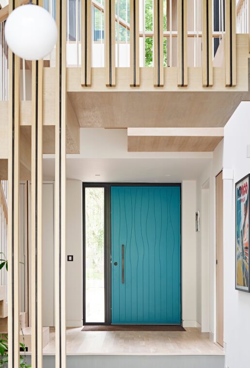 Teal front door Urban front 8