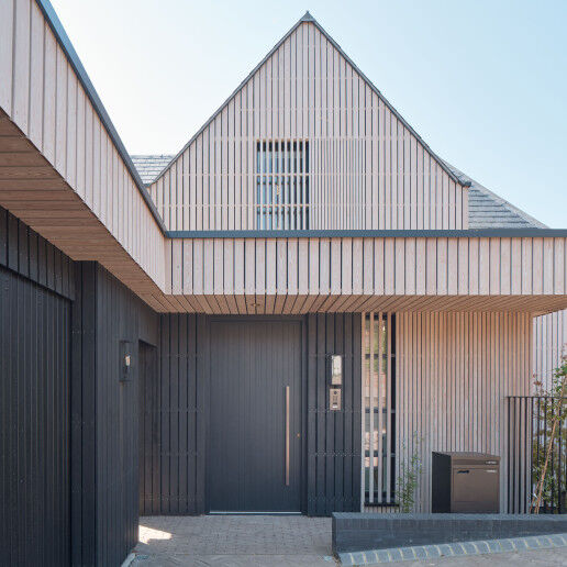 A stunning sustainable home with a Passivhaus Urban Front door