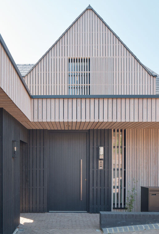 A stunning sustainable home with a Passivhaus Urban Front door