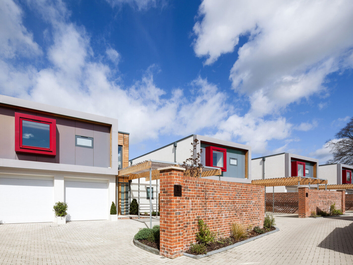 This series of contemporary villas show modern architecture at its finest