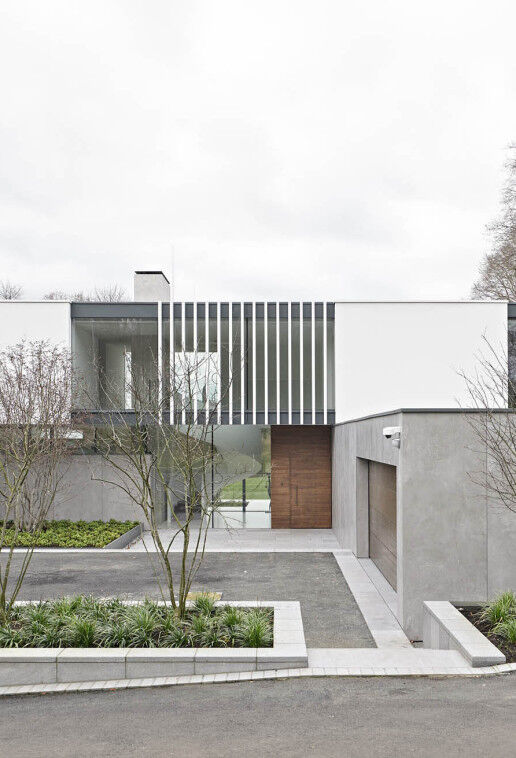 front doors in contemporary homes thumb