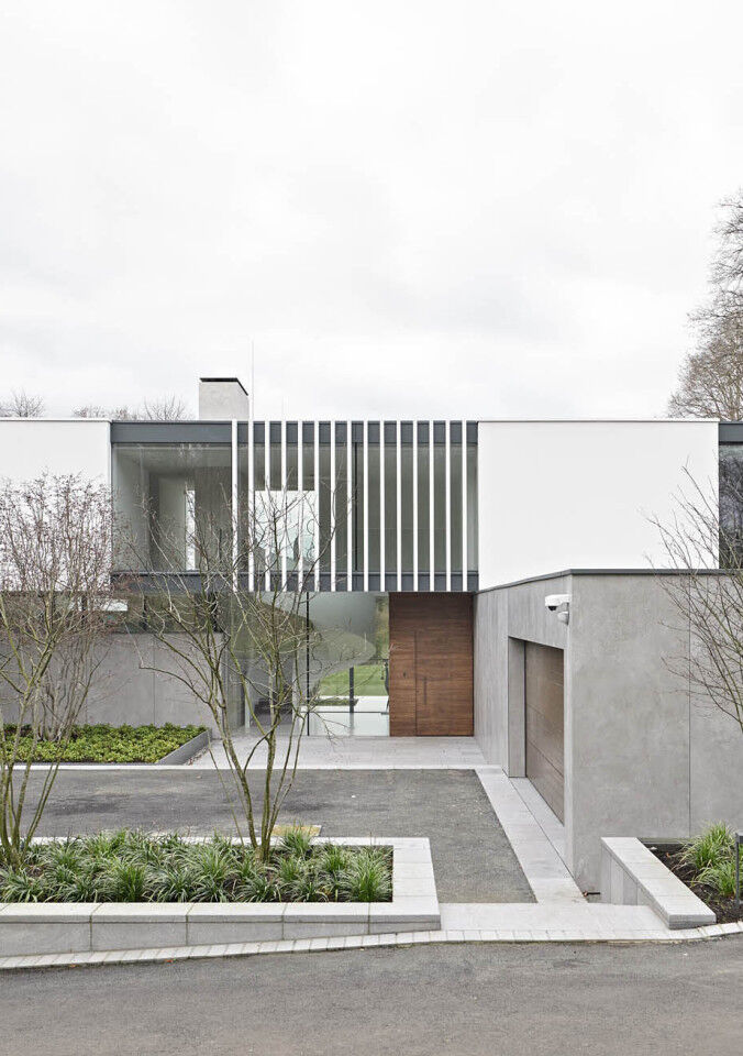 front doors in contemporary homes thumb