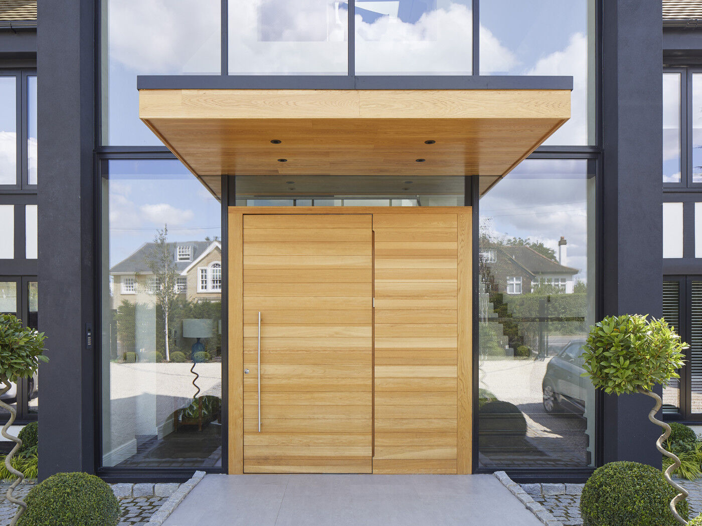 Parma flush front door | Urban Front