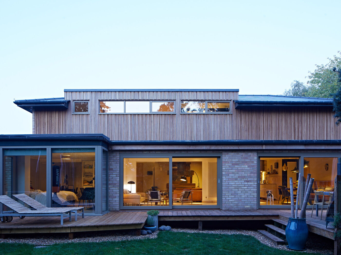 And the windows are large and plentiful allowing natural light to flood in