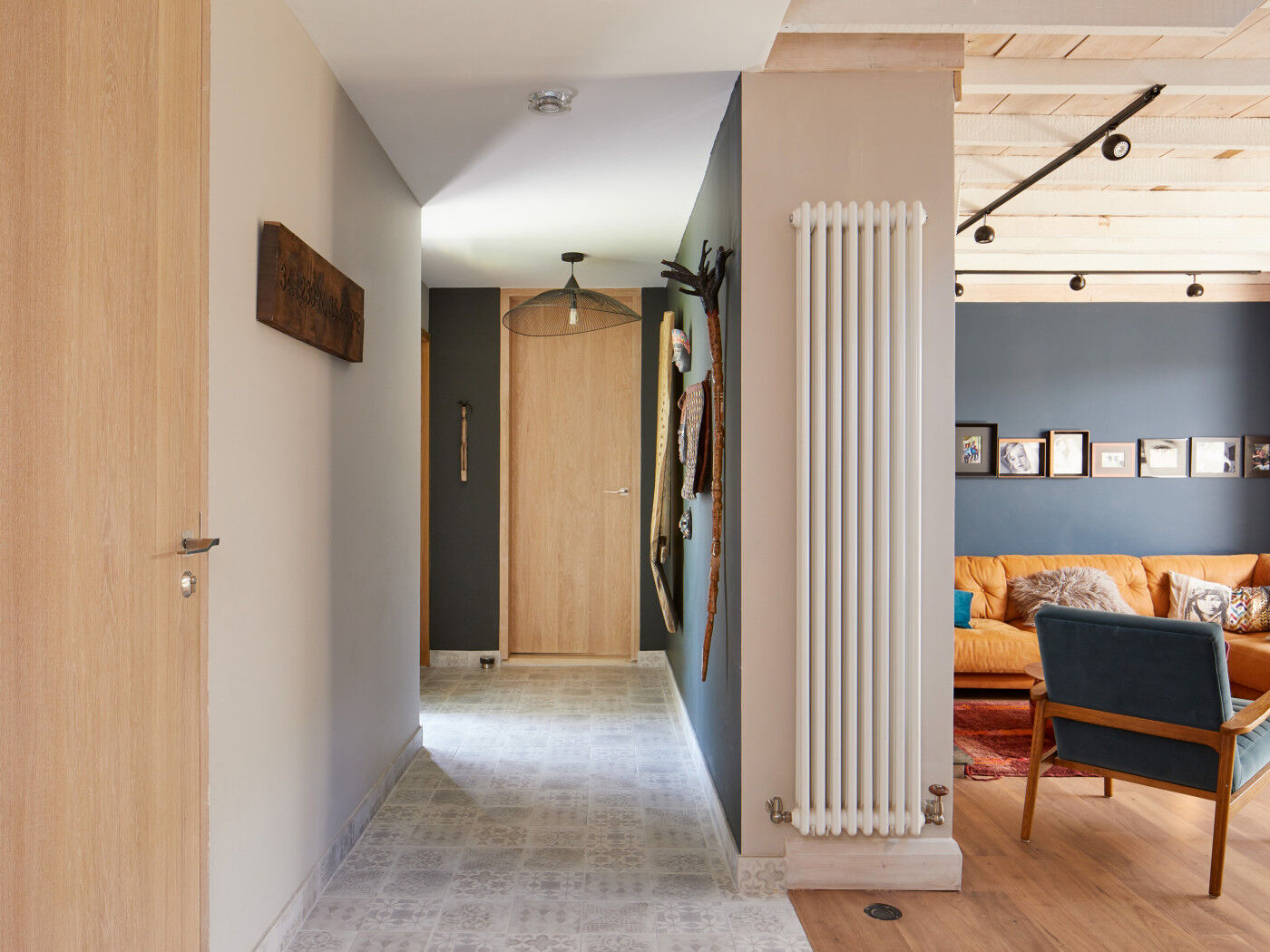 And new floors also made up part of the interior overhaul, including brand new hallway tiles