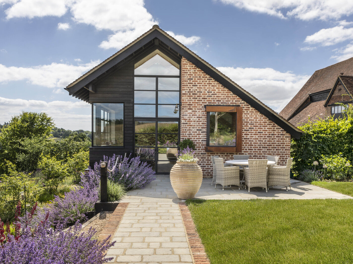 The re-design was committed to a sympathetic aesthetic in keeping with the surroundings