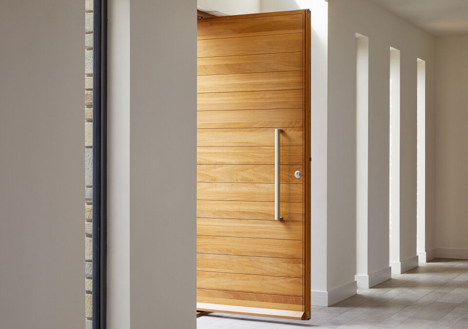 iroko wood doors Urban Front 3