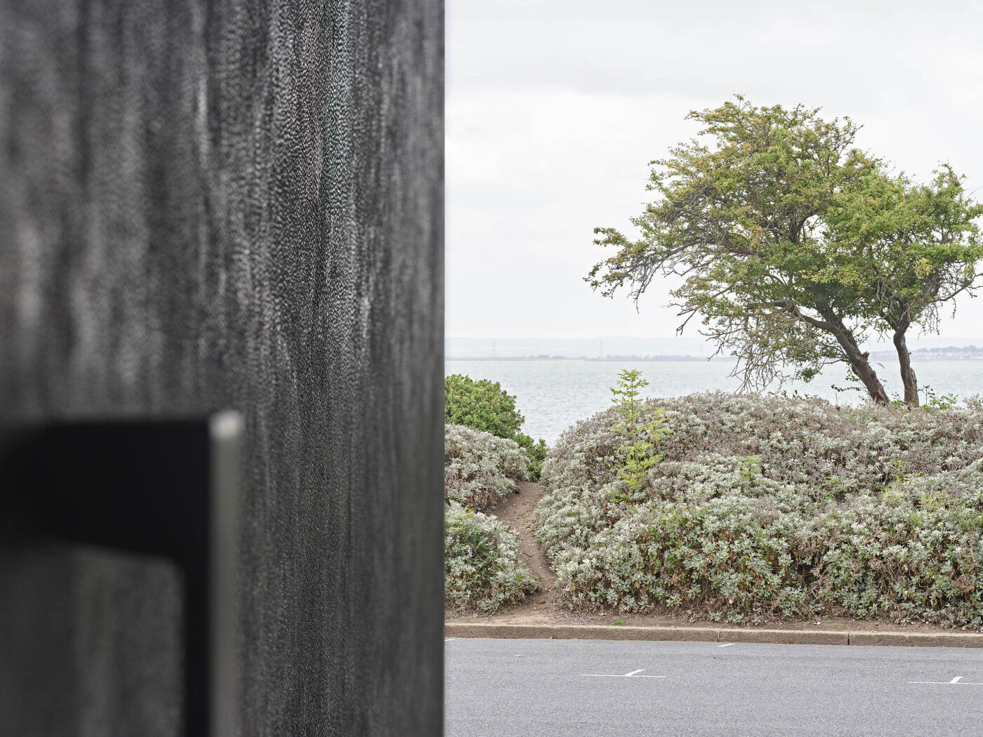 Looking back outside, incredible views from a wonderful build