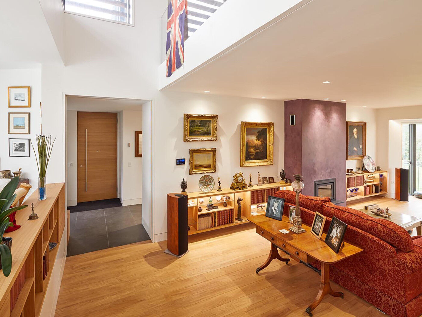 passive house door internal view