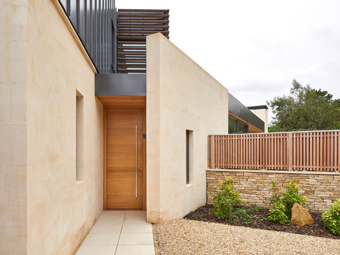 passive house front door