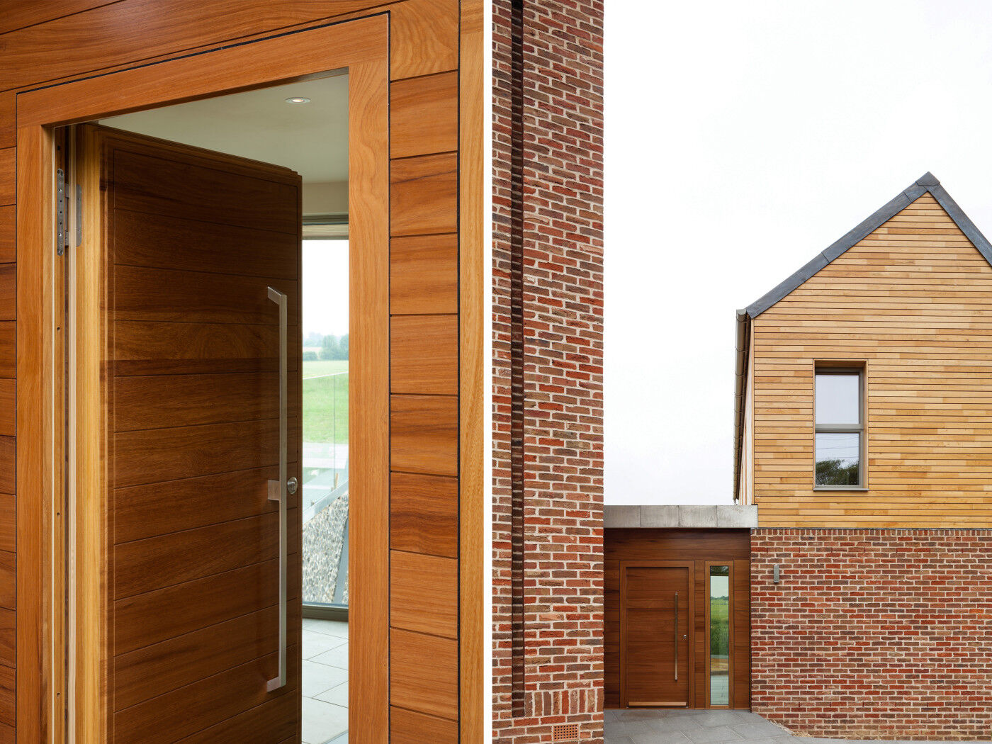 passive house front door