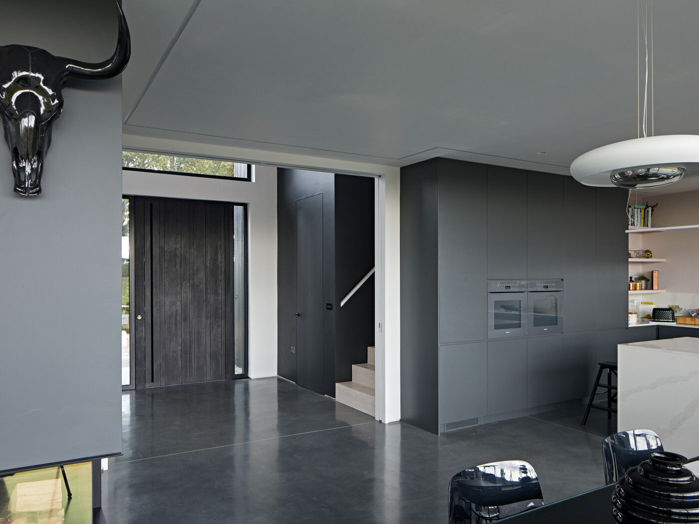 While the colour styling is kept simplistic and minimal for a calming living space