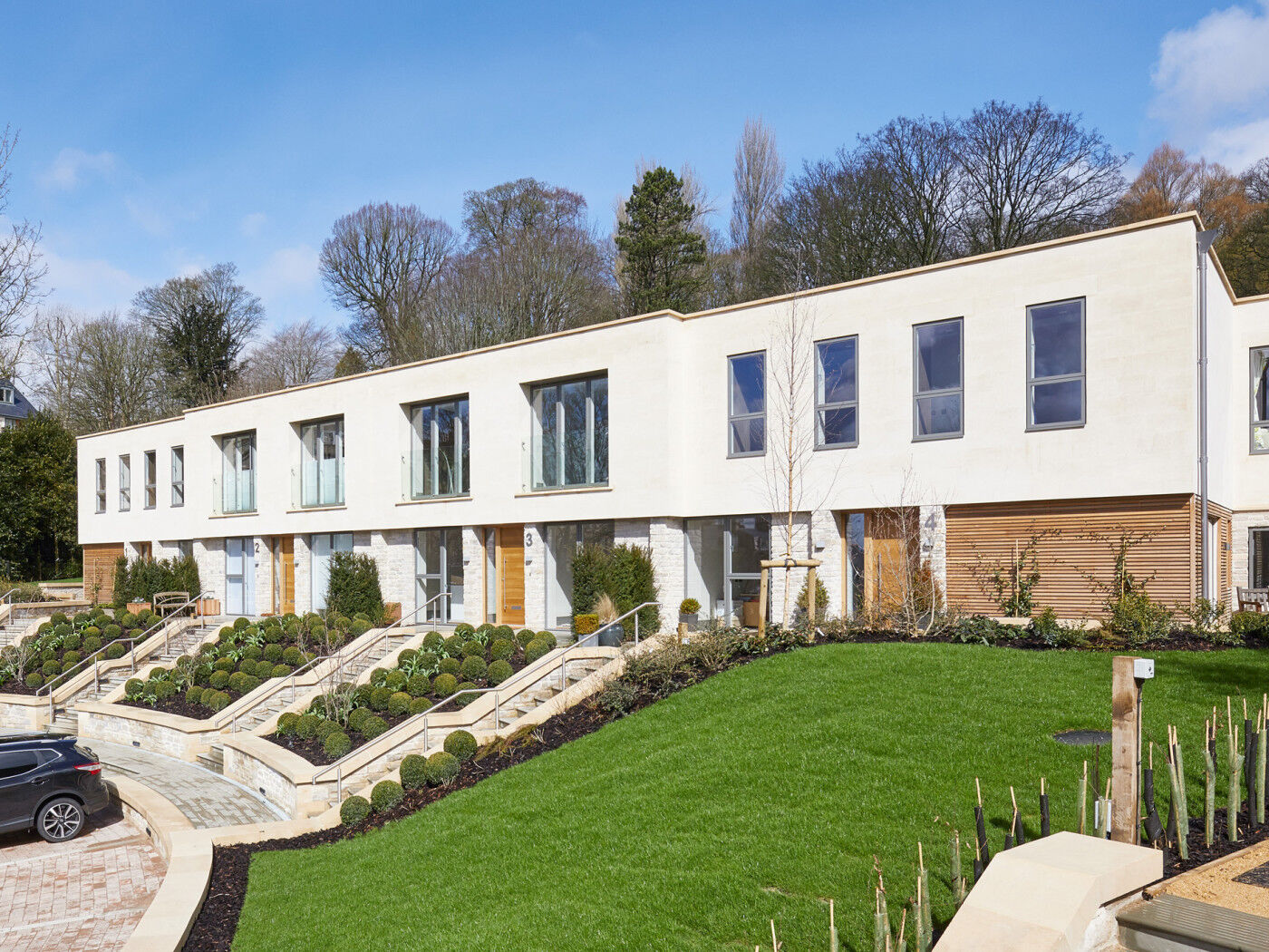 raw e80 hinged | european oak | option 13 handle | clear sidelite