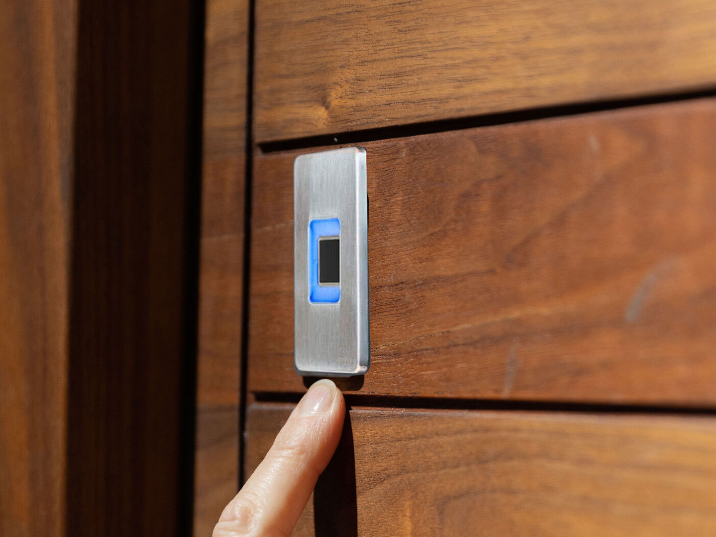 You will need an electrician to complete wiring on site for both our ekey fingerprint entry or another 3rd party entry system