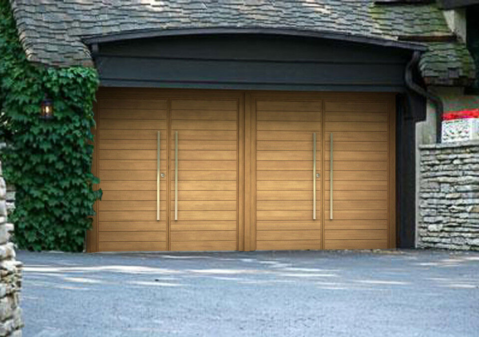 Double side hinged garage doors | Parma design