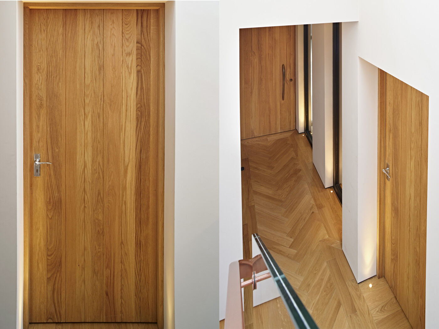 porto internal door in oak