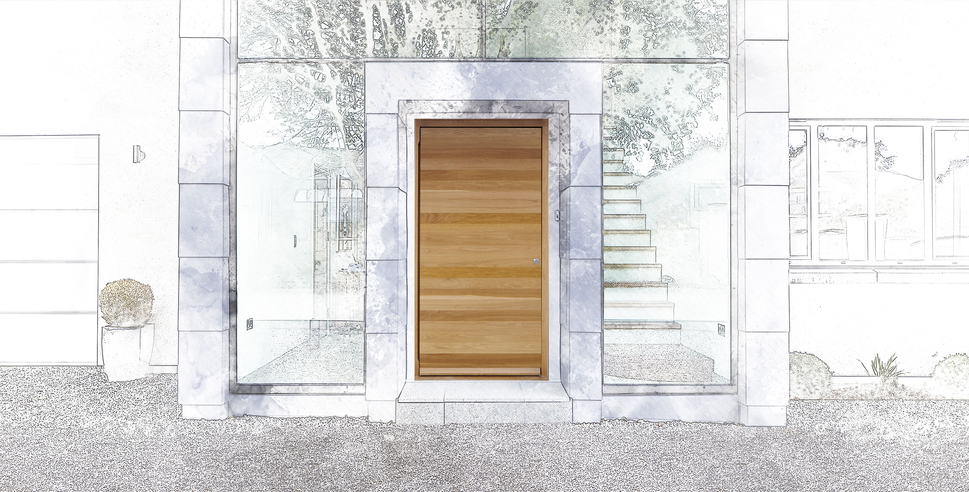 Raw front door Urban Front