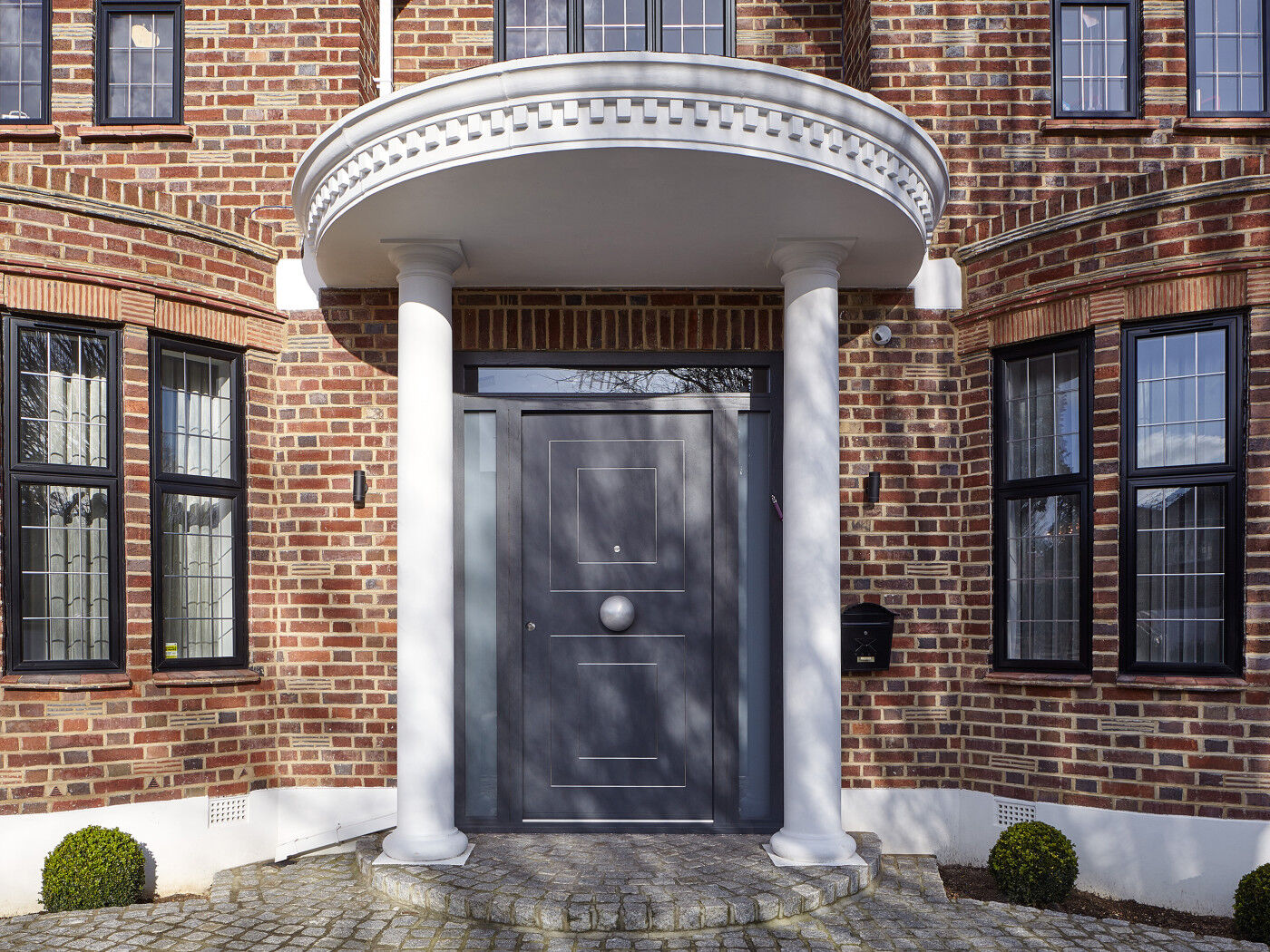 form front door painted grey