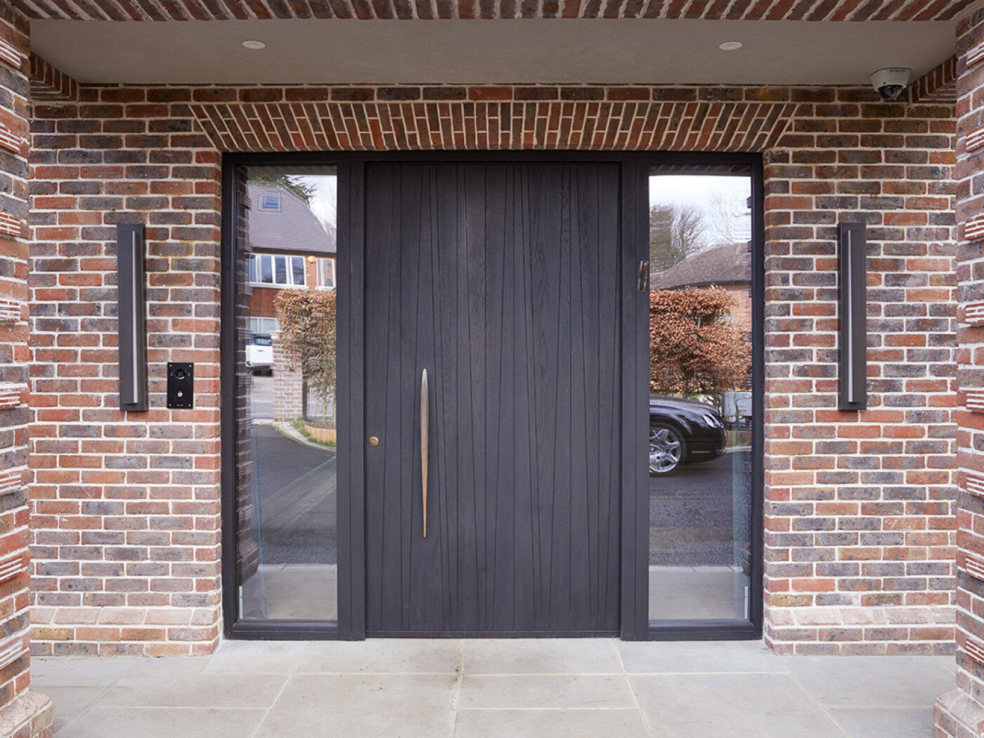 Oak stained ebony | milano v | Matching sidelites | Urban Front