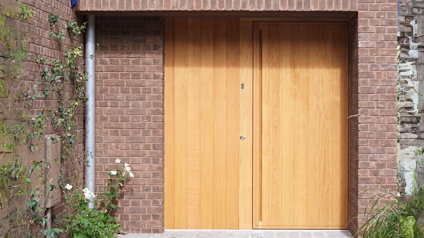 Oak Porto on a new build property that was featured on Grand Designs